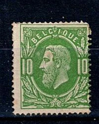 30 xx abîmé coin côte 170€ Lion couché et Léopold II profil gauche - 30 xx abîmé coin côte 170€