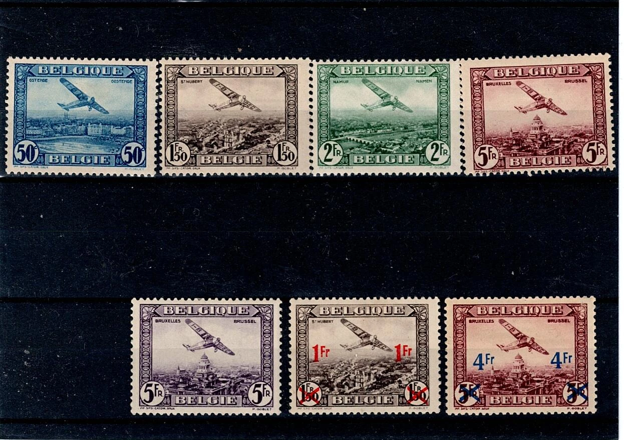 PA 1-7 x côte 50€